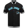 Mens NHL Classic Chenille Button Down(Black)