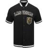 Mens NHL Classic Chenille Button Down(Black)