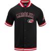 Mens NHL Classic Chenille Button Down(Black/Red)