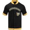 Mens NHL Classic Chenille Button Down(Black/Yellow)