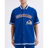 Mens NHL Classic Chenille Button Down(Dodger Blue)