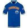 Mens NHL Classic Chenille Button Down(Dodger Blue)