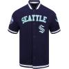 Mens NHL Classic Chenille Button Down(Midnight Navy)