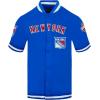 Mens NHL Classic Chenille Button Down(Royal Blue)
