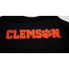 Pro Standard Mens Clemson University Classic Chenille Short Sleeve Tee Black 2XL