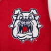 Pro Standard Mens College Classic Chenille Varsity Jacket(Red/White/Midnight Navy)