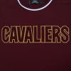 Pro Standard Mens NBA Cleveland Cavaliers Classic Chenille Short Sleeve Top Wine XL