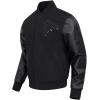 Pro Standard Mens NFL Classic Triple Black Varsity Jacket(Triple Black)