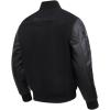 Pro Standard Mens NFL Classic Triple Black Varsity Jacket(Triple Black)