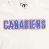 Pro Standard Mens NHL Classic Chenille Double Knit Short Sleeve Hoodie(Eggshell)