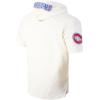 Pro Standard Mens NHL Classic Chenille Double Knit Short Sleeve Hoodie(Eggshell)