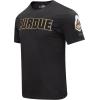 Pro Standard Mens Purdue University Classic Chenille Short Sleeve Tee Black L