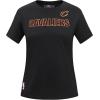 Pro Standard NBA Womens Womens NBA Classic Chenille Cotton Short Sleeve Slim Tee(Black)