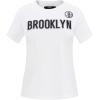 Pro Standard NBA Womens Womens NBA Classic Chenille Cotton Short Sleeve Slim Tee(White)