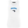 Pro Standard NBA Womens Womens NBA Classic Chenille Cotton Single Jersey Tank Top(White)