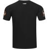 Pro Standard NCAA Mens Mens College Classic Chenille Cotton Short Sleeve Tee(Black)