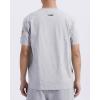 Pro Standard NCAA Mens Mens College Classic Chenille Cotton Short Sleeve Tee(Heather Grey)