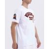 Pro Standard NCAA Mens Mens College Classic Chenille Cotton Short Sleeve Tee(White)