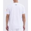 Pro Standard NCAA Mens Mens College Classic Chenille Cotton Short Sleeve Tee(White)
