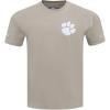 Pro Standard NCAA Mens Mens College Neutral Cotton Short Sleeve Tee(Taupe)