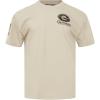 Pro Standard NCAA Mens Mens College Neutral Cotton Short Sleeve Tee(Taupe)