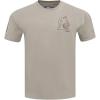 Pro Standard NCAA Mens Mens College Neutral Cotton Short Sleeve Tee(Taupe)