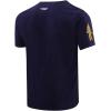 Pro Standard NCAA Mens Pro Standard Mens College Classic Chenille Short Sleeve Tee(Midnight Navy)