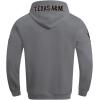 Pro Standard NCAA mens Pro Standard Mens Classic Chenille Cotton Double Knit Pull Over Hoodie(Gray)