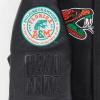 Pro Standard NCAA mens Pro Standard Mens College Classic Chenille Wool Varsity Jacket(Black/Green)