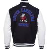 Pro Standard NCAA mens Pro Standard Mens College Classic Chenille Wool Varsity Jacket(Black/White M60030)