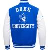 Pro Standard NCAA mens Pro Standard Mens College Classic Chenille Wool Varsity Jacket(Royal Blue/White)