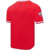 Pro Standard NHL Mens Pro Standard Mens NHL Classic Chenille Cotton Double Knit Short Sleeve Tee(Red)