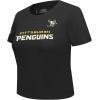 Pro Standard NHL Womens Pro Standard Womens NHL Classic Chenille Short Sleeve Slim Fit Tee(Black)