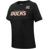Pro Standard NHL Womens Pro Standard Womens NHL Classic Chenille Short Sleeve Slim Tee(Black)