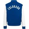 Pro Standard NHL womens Pro Standard Womens Nhl Classic Chenille Wool Varsity Jacket(Dodger Blue/White)