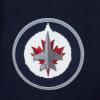 Pro Standard NHL womens Pro Standard Womens Nhl Classic Chenille Wool Varsity Jacket(Midnight Navy/White)