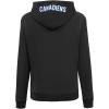 Pro Standard NHL womens Womens Nhl Classic Chenille Brushed Back French Terry Pull Over Hoodie(Black)