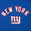 Pro Standard Womens NFL Classic Chenille Brushed Back French Terry Pull Over Hoodie(Dodger Blue)