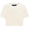 Pro Standard Womens WNBA Neutral Cotton Short Sleeve Boxy Tee(Eggshell)