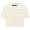 Pro Standard Womens WNBA Neutral Cotton Short Sleeve Boxy Tee(Eggshell)