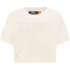 Pro Standard Womens WNBA Neutral Cotton Short Sleeve Boxy Tee(Eggshell)