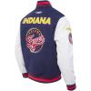 Pro Standard mens Pro Standard Mens Wnba Retro Classics Wool Varsity Jacket(Midnight Navy/Red/Midnight Navy)