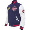 Pro Standard mens Pro Standard Mens Wnba Retro Classics Wool Varsity Jacket(Midnight Navy/Red/Midnight Navy)