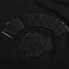 Womens NBA Classic Triple Black Cotton Short Sleeve Slim Fit Tee(Black)
