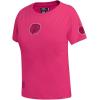 Womens NBA Classic Triple Pink Cotton Short Sleeve Slim Fit Tee(Beetroot Purple)
