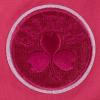Womens NBA Classic Triple Pink Cotton Short Sleeve Slim Fit Tee(Beetroot Purple)