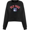Womens NHL Classic Chenille Crewneck Sweatshirt(Black)