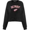 Womens NHL Classic Chenille Crewneck Sweatshirt(Black)
