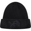 Black Neutral Detroit Lions Beanie by Pro Standard