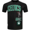 Mens NBA Retro Classics Cotton Taping Tee(Black)